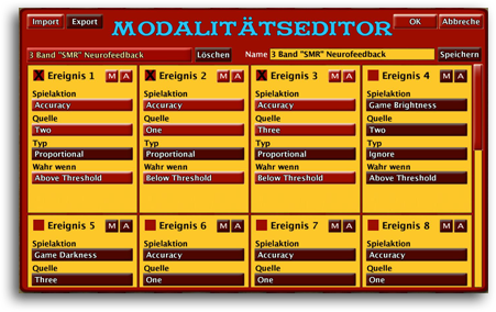 Modality Editor